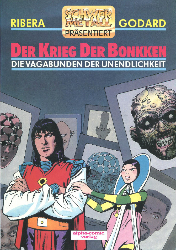 Die Vagabunden der Unendlichkeit 7 »Der Krieg der Bonkken« (Alpha, 1. Auflage 1988) Z. 0-1