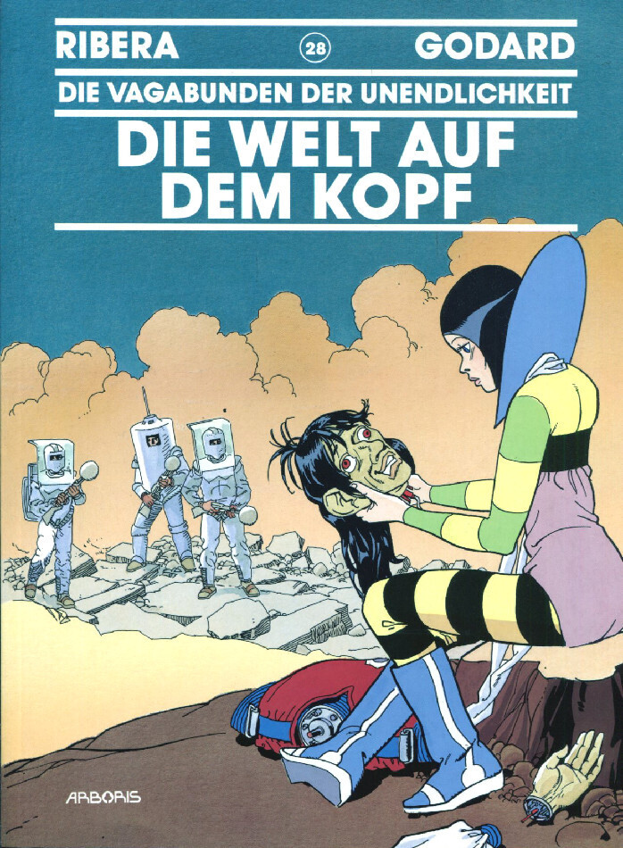 Die Vagabunden der Unendlichkeit 28 »Die Welt auf dem Kopf« (Arboris, 1. Auflage 2000) Z. 0-1