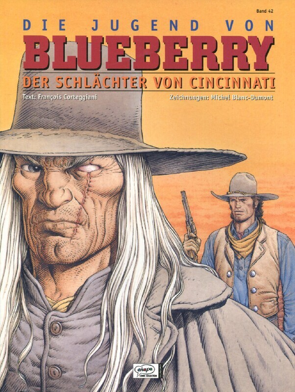 Leutnant Blueberry 42 »Die Jugend 14: Der Schlächter von Cincinnati« (Ehapa, 1. Auflage 2006) Z. 1