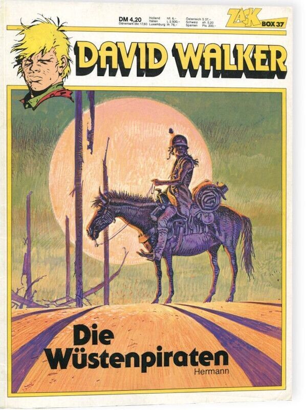 David Walker 2 »Die Wüstenpiraten« (Zack Box 37, Koralle 1980) Z. 1-