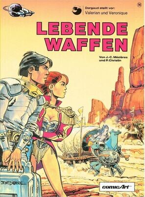 Valerian & Veronique 14 »Lebende Waffen« (Carlsen, 1. Auflage 1991) Z. 1+