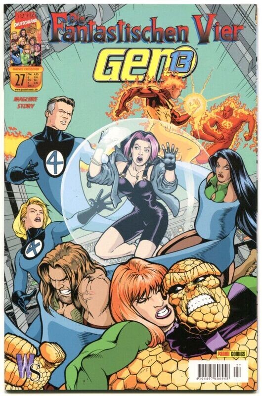 Fantastische Vier • Gen 13 »Qeelockes großes Abenteuer in New York!« (Panini 2001) Z. 0-1