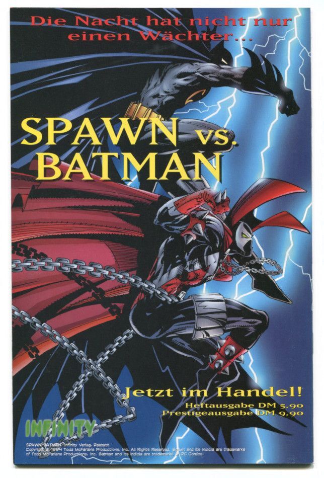Batman • Spawn (Erstausgabe, Dino 1998) Zust. 0-1