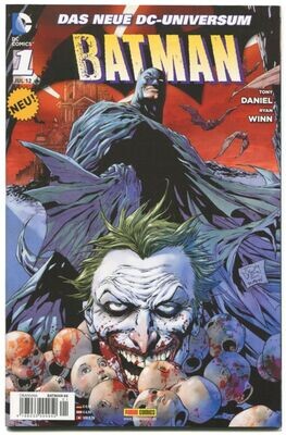 Batman 1 »Gesichter des Todes« (Panini, 1. Auflage 2012) Z. 0-1