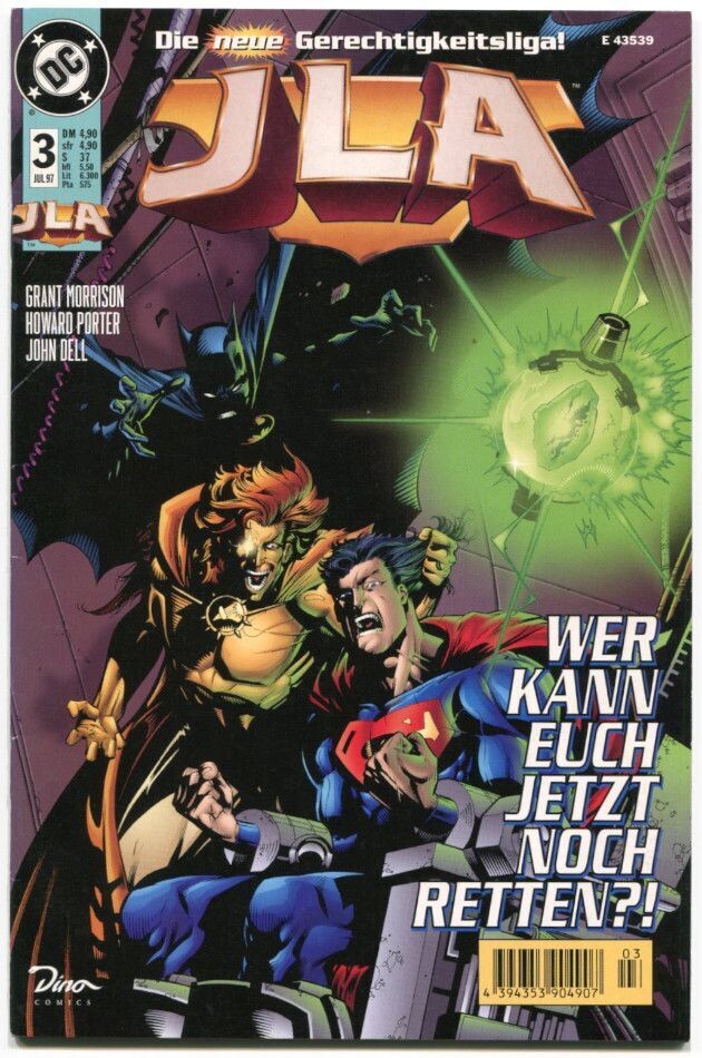 JLA Nr. 3 »Krieg der Welten« (Dino 1997) Z. 0-1