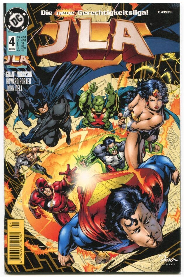 JLA Nr. 4 »Invasion vom Mars« (Dino 1997) Z. 0-1