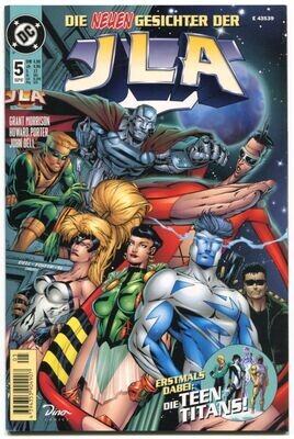 JLA Nr. 5 »Die Frau von morgen« (Dino 1997) Z. 0-1