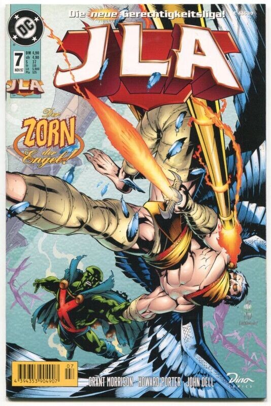JLA Nr. 7 »Himmel auf Erden« (Dino 1997) Z.0-1