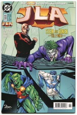 JLA Nr. 11 »Feindliche Übernahme« (Dino 1998) Z.0-1