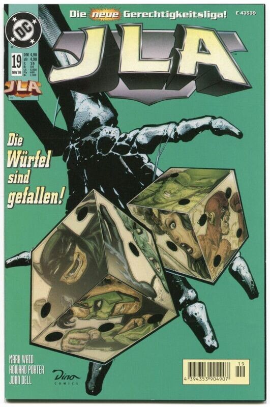 JLA Nr. 19 »Die sieben Glücksritter« (Dino 1998) Z. 0-1