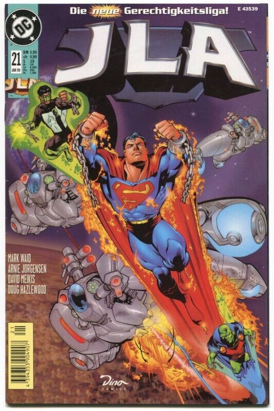 JLA Nr. 21 »Schöne neue Welt« (Dino 1998) Z. 0-1