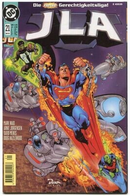 JLA Nr. 21 »Schöne neue Welt« (Dino 1998) Z. 0-1