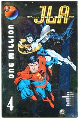 JLA Nr. 24 »Gefangene des 20. Jahrhunderts« (Variantcover, Dino 1999) Z. 1+