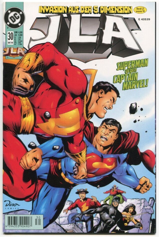 JLA Nr. 30 »Invasion aus der 5. Dimension (2)« (Dino 1999) Z. 0-1