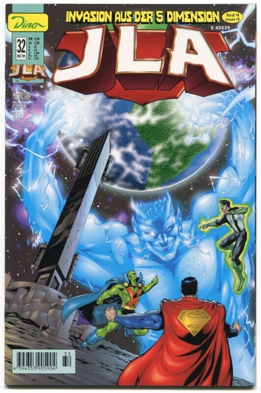JLA Nr. 32 »Invasion aus der 5. Dimension (4)« (Dino 1999) Z. 1