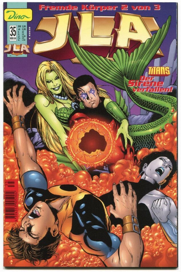 JLA Nr. 35 »Fremde Körper (2)« (Dino 2000) Z. 0-1