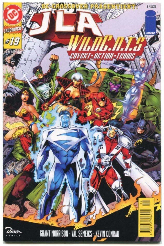 JLA • Wildcats »Epoch, Herr der Zeit« (Dino 1998) Zust. 0-1