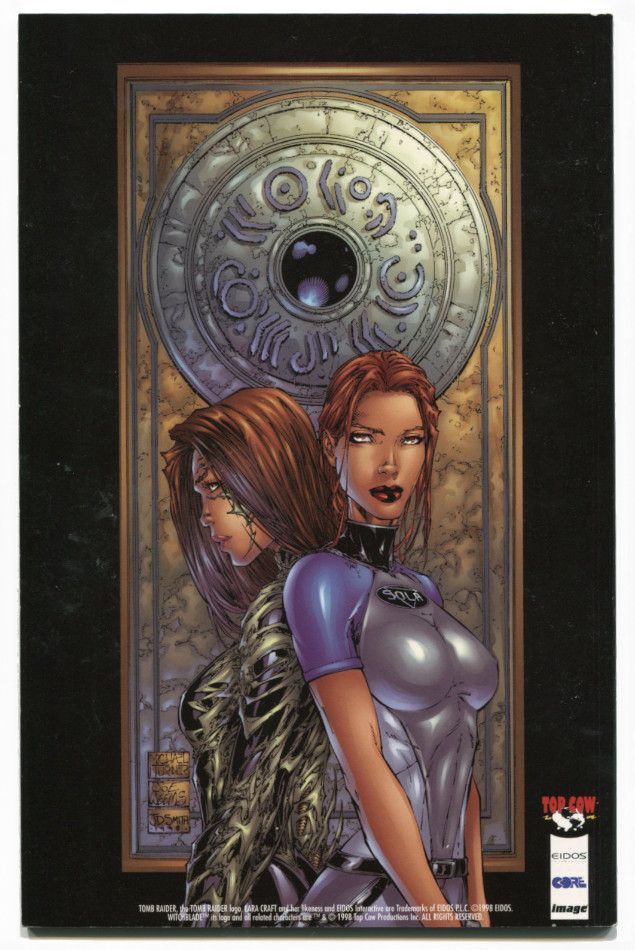 Tomb Raider • Witchblade »Vendetta« (Variantcover B, Modern Graphics 1999) Z. 1+