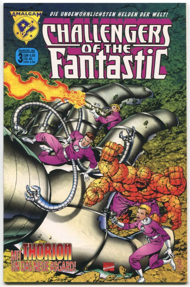 Challengers of the Fantastic »Vier gegen das Unbekannte!« (Panini 1997) Z. 1+