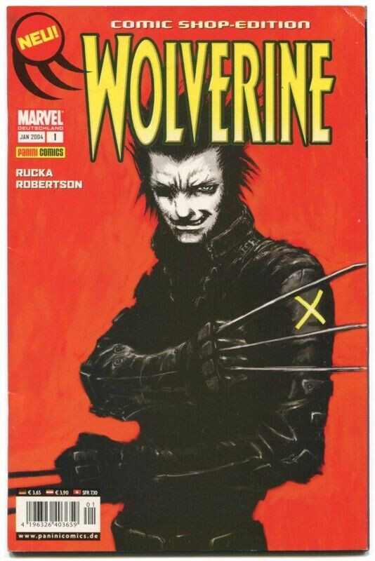 Wolverine 1 »Bruderschaft« (Variantcover, Panini 2004) Z. 1