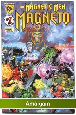 Die Magnetic Men mit Magneto »Neues Leben« (Panini 1997) Z. 1+