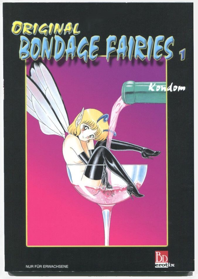Kondom: »Original Bondage Fairies 1« (BD Erotix, 1. Aufl. 2002) Z. 1+