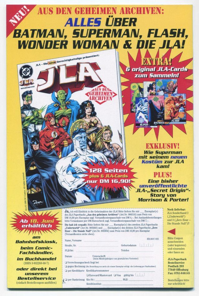 Flash • Green Lantern »Fixe Freunde (2/2): Endspurt« (Dino 1998) Z. 0-1