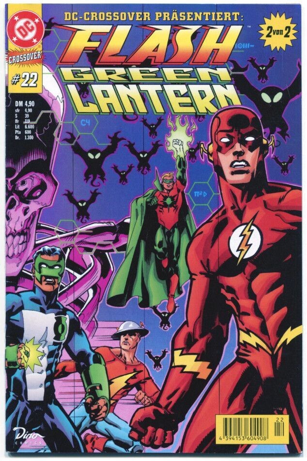 Flash • Green Lantern »Fixe Freunde (2/2): Endspurt« (Dino 1998) Z. 0-1