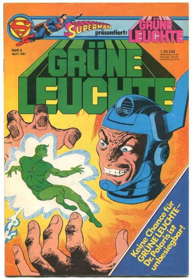 Grüne Leuchte 4/81 »Alptraum am Nordpol!« (mit Sammelecke, Ehapa 1981) Z. 1