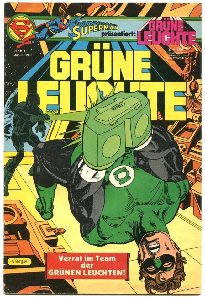 Grüne Leuchte 1/83 »Ein ›Bruder‹ aus dem Korps!« (mit Sammelecke, Ehapa 1983) Z. 2