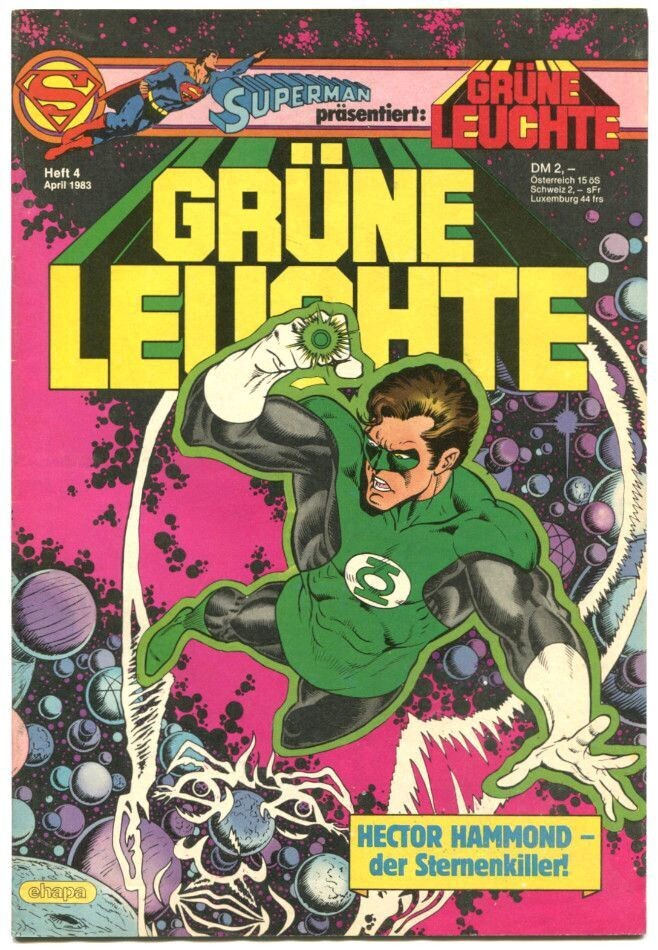 Grüne Leuchte 4/83 »Trautes Grab, Glück allein!« (mit Sammelecke, Ehapa 1983) Z. 1