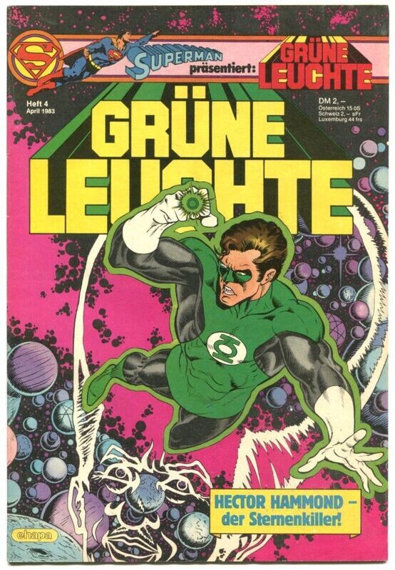 Grüne Leuchte 4/83 »Trautes Grab, Glück allein!« (mit Sammelecke, Ehapa 1983) Z. 1