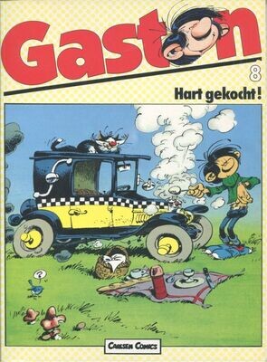 Gaston 8 »Hart gekocht« (Carlsen, 1. Auflage 1988) Z. 1