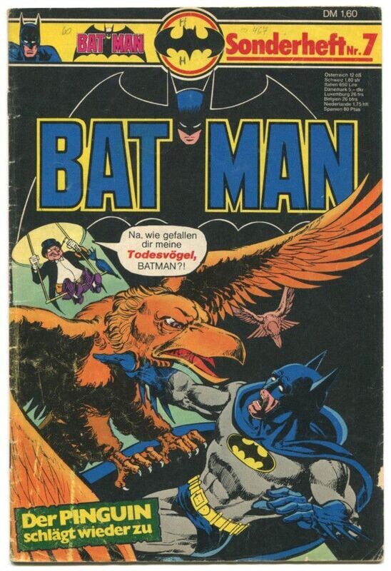 Batman Sonderheft 7 »Die seltsamen Vögel des Pinguin!« (ohne Sammelecke, Ehapa 1977) Z. 2