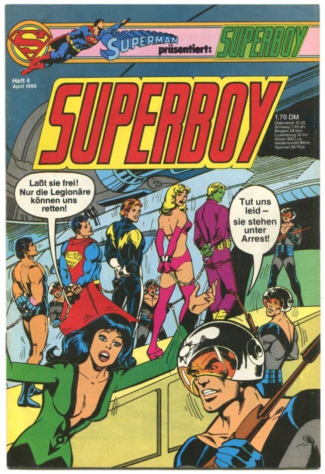 Superboy 4/80 »Wer stahl die Legion?« (ohne Sammelecke, Ehapa 1980) Z. 1-2