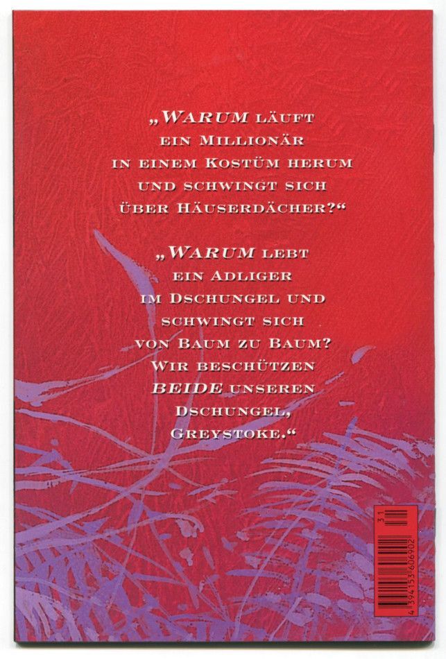 Batman • Tarzan »Die Klauen der Katze (1)« (Dino 1999) Z. 0-1