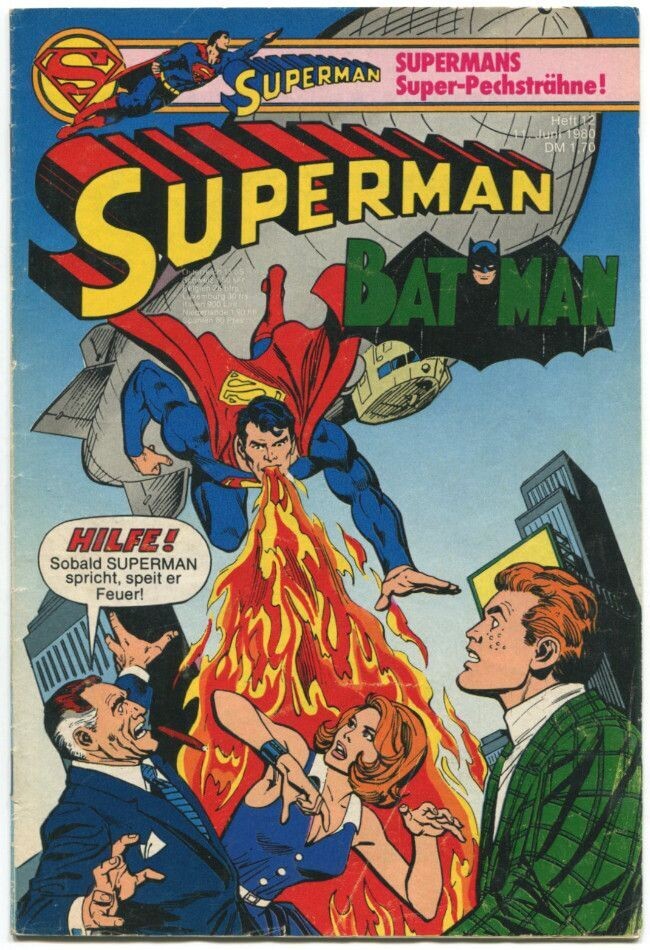 Superman 12/80 »Supermans Super-Pechsträhne!« (ohne Sammelecke, Ehapa 1980) Z. 2