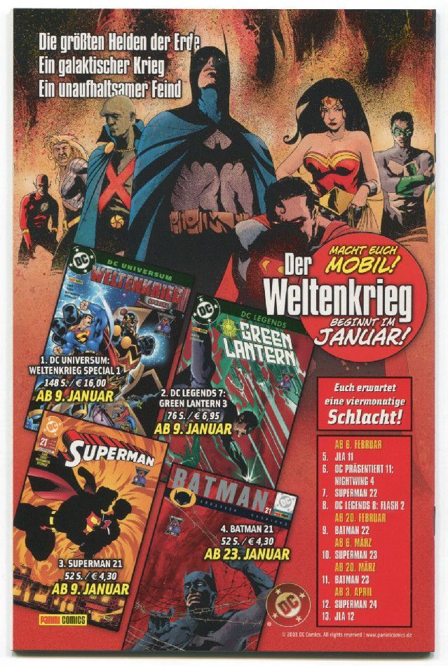 Superman vs. Predator (3/3) (Panini 2002) Z. 0-1