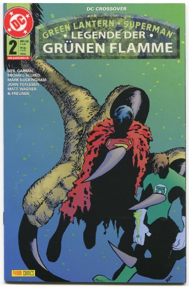Green Lantern • Superman »Legende der Grünen Flamme« (Panini 2001) Zust. 0-1
