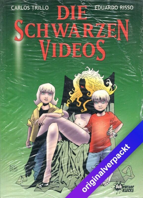 Eduardo Risso: »Die schwarzen Videos« (Erstausgabe, Schwarzer Klecks 2001) Z. 0