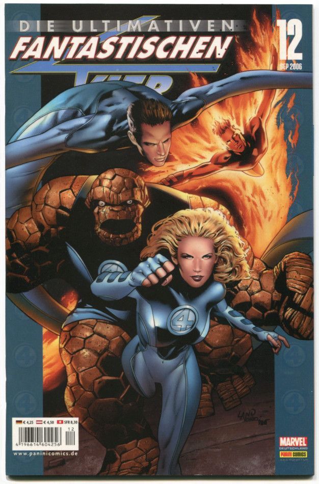 Ultimative Fantastische Vier 12 »Crossover (1)« (Panini 2006) Z. 0-1