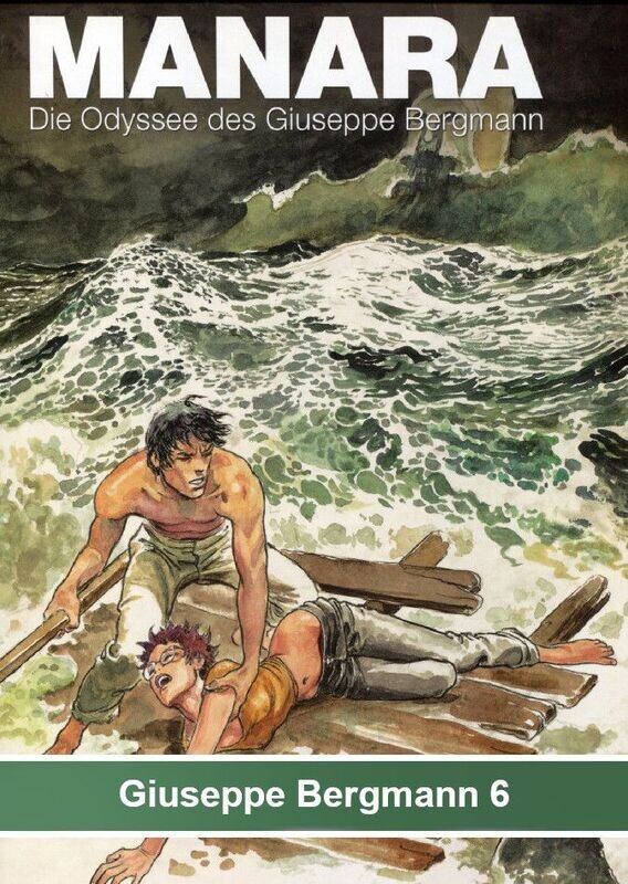 Milo Manara: »Die Odyssee des Giuseppe Bergmann« (HC, Schreiber & Leser, 1. Auflage 2005) Z. 0-1