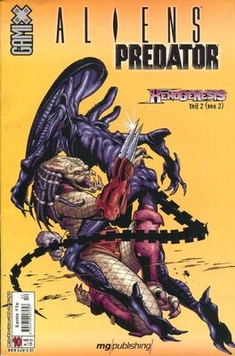Aliens • Predator »Xenogenesis (2/2)« (GbÜ, mg publishing 2000) Z. 1+