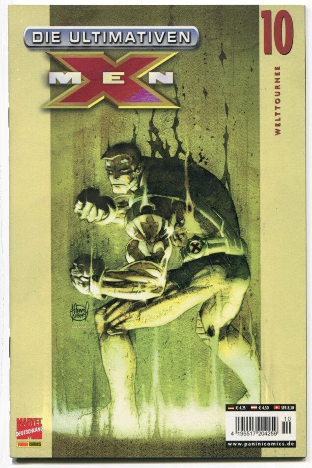 Ultimative X-Men 10 »Welttournee (2)« (Panini 2002) Z. 0-1