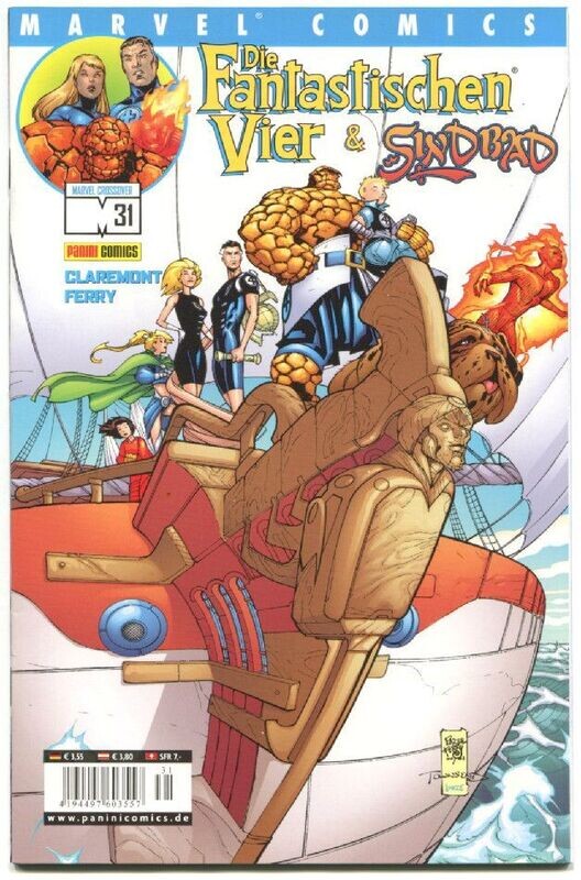 Fantastische Vier • Sindbad »Die fantastische vierte Seefahrt Sindbads« (Panini 2002) Z. 0-1