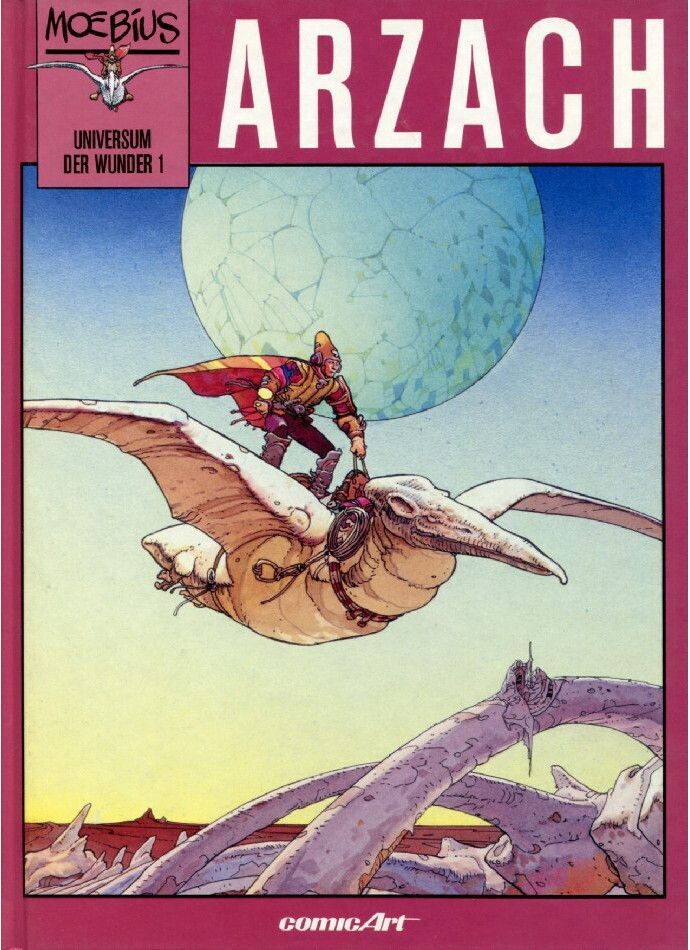 Universum der Wunder 1 »Arzach« (HC, Carlsen, 1. Auflage 1990) Z. 1+
