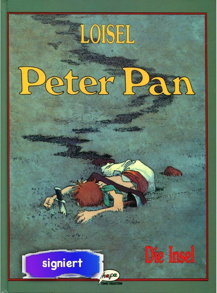 Peter Pan 2 »Die Insel« (limit. und sign. HC, Ehapa, 1. Auflage 1992) Z. 1+
