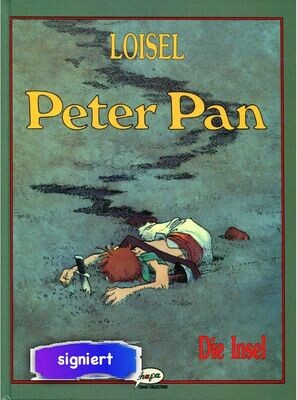 Peter Pan 2 »Die Insel« (limit. und sign. HC, Ehapa, 1. Auflage 1992) Z. 1+