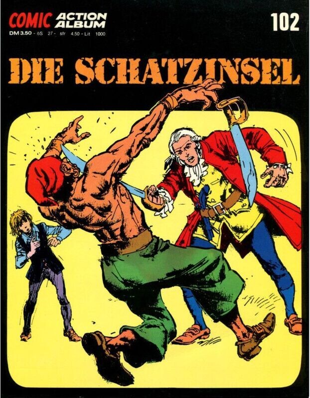 Robert Louis Stevenson: »Die Schatzinsel« (Action Comic 102, Gevacur 1974) Z. 1