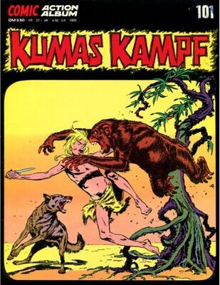 Kuma 1 »Kumas Kampf« (Action Comic 101, Gevacur 1973) Z. 1-2